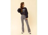 Looxs Revolution Flared sweat broek kobalt dessin voor meisjes in de kleur