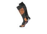 Jack & Jones Heren skisokken jacski 2-pack zwart/grijs/oranje