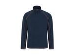 Mountain Warehouse Heren Ashbourne II Half Zip Fleece Top (Marine)