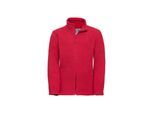 Russell Kinder/Kids Fleece Jas (Klassiek rood)