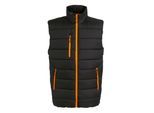 Regatta Thermische bodywarmer Navigate voor heren (Zwart/Oranje Pop)