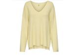 Only Onlkatia ls rib v-neck ex knt