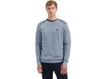 No Excess Pullover crewneck plated structure dusty blue