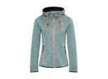 Nordberg elise fleece fleece sweater met rits dames