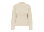 Only Onllulu ls rib highneck cc knt off-white