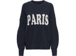 Only Onljerico l/s pullover knt noos dark navy/cd paris