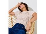 Only Onlsunny s/s structure pullover knt