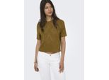 Only Onlsunny s/s structure pullover knt