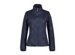 Luhta antikkala fleece sweater met rits dames