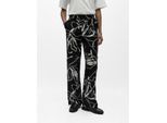 Object Objsanne aline wide pant aop noos