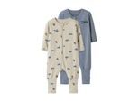 Name It Baby pyjama jongens nbmnightsuit zip 2-pack airplane