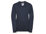 Russell Collection Sweatshirt met V-hals voor kinderen/Kinderen (Franse marine)