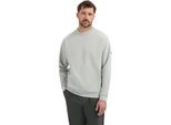 No Excess Sweater crewneck twill relief seablue
