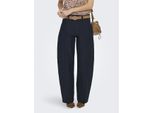 Only Onlclair mw barrel pant pnt noos navy