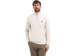 No Excess Pullover stand up collar half zip m kit melange