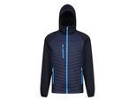 Regatta Heren Navigate Quilted Hybride Jas (Marine / Frans Blauw)