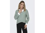 Only Onlcamilla v-neck l/s pullover knt