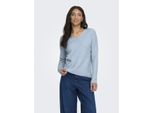 Only Onlcamilla v-neck l/s pullover knt