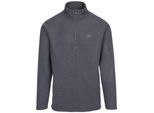 Trespass - Heren Keynote Anti Pluis 1/4 Rits Fleece Vest (Donkergrijs)