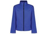 Regatta Heren Ablaze Afdrukbaar Softshell-jasje (Koningsblauw/zwart)