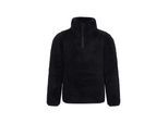 Mountain Warehouse Kinder/Kids Teddy Half Zip Fleece Top (Zwart)