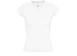 SOLS Dames/dames Maan V Hals T-Shirt met korte mouwen (Wit)