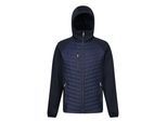 Regatta Heren Navigate Quilted Hybride Jas (Marine/Laat Grijs)