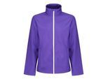 Regatta Opmerkelijk Heren Ablaze Afdrukbaar Soft Shell-jasje (Paars/Zwart)