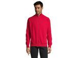 SOLS Heren Sundae jas met rits (Rood)