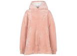 Trespass Uniseks Volwassen Knusse Oversized Hoodie Deken (Misty Rose)