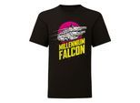 Star Wars Kinderen/Kinderen Millennium Falcon T-shirt (Zwart)