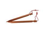 Regatta Geweldige Outdoor Alloy Y Tent Pegs (Pakket van 5) (Oranje)