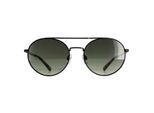 Ted Baker Round unisex zwart grijze TB1531 Warner zonnebril