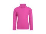 Mountain Warehouse Kinder-/kids Talus Roll Neck Top met lange mouwen (Helder Roze)