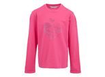 Regatta Kinderen/Kinderen Wenbie III Harten & Bloemen T-shirt met lange mouwen (Heet Roze)