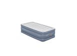 Bestway Luftbett, Grau, Hellblau, Kunststoff, 97x51x191 cm, RoHS, Dekra, integrierte elektrische Pumpe, beflockte Schlafseite, Schlafzimmer, Betten, Gästebetten, Luftbetten