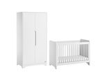 BABYZIMMER 2-teilig Ova Weiß