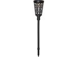 LED Solarleuchte "Solar-Wegleuchte Sinnia", schwarz, B:13,5cm H:62cm L:13,5cm T:13,5cm Ø:13,5cm, PARFORCE TRADITIONAL HUNTING, Leuchten, stimmungsvolles Lichtmuster, Dämmerungssensor