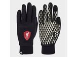 Trainingshandschuhe ADIDAS PERFORMANCE "LIVERPOOL FC FELDSPIELER", Damen, Gr. L, schwarz, strawberry rot, Obermaterial: 100% Polyester, Handschuhe, Liverpool