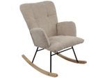 P & B , Braun , Textil , Kautschukholz , massiv , 62x90x52 cm ,