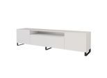 LOWBOARD ELIO-S 200x53x41 cm - Weiß