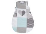 SCHLAFSACK - Happy Patch mint - Länge 90cm