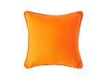 KISSENHÜLLE orange 60/60 cm, 100% Baumwolle