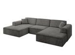 WOHNLANDSCHAFT IREA-U1-v3 - 301x165x77 cm Ecru