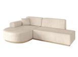 ECKSOFA Ottomane Links ARRIO-L1 - 243x171x83 cm Beige