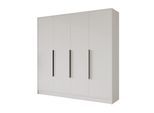KLEIDERSCHRANK - PORTO - 200 - Weiß