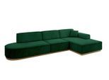 ECKSOFA Ottomane Rechts IREA-L2-v2 - 328x171x83 cm Grün