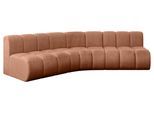 ECKSOFA modulares Sofa Montra-L1 - 290x174x70 cm Apricot