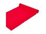 TISCHLÄUFER rot 44/178 cm, 100% Baumwolle