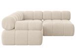 ECKSOFA modulares Sofa Mende-L1 - 190x190x70 cm Beige Cord